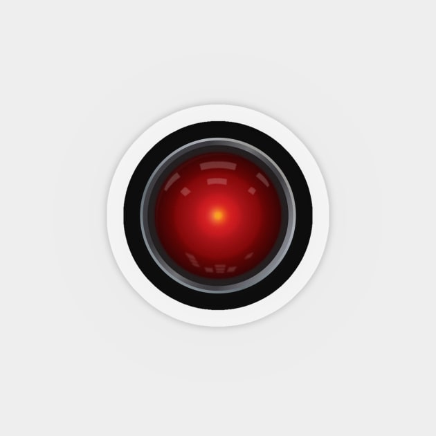 Hal 9000 Sticker by Woah_Jonny